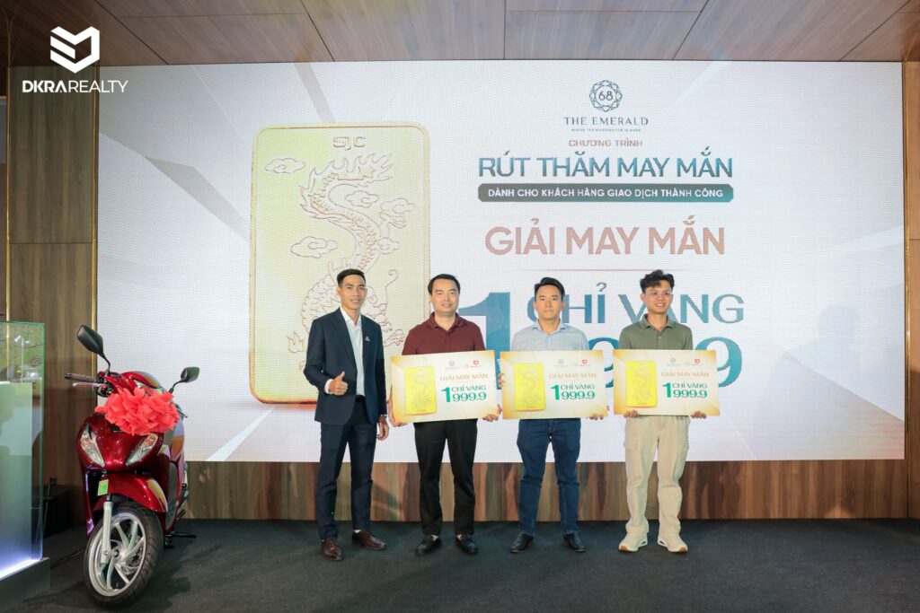 DKRA Realty khẳng định uy tín: 90% giỏ hàng dự án The Emerald 68 đã được tiêu thụ thành công