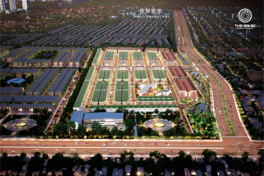 mặt bằng tổng thể the 826ec 2